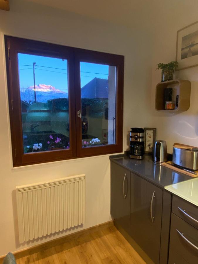 Appartement Au Calme Avec Vue Sur Les Montagnes. Sevrier Exterior photo