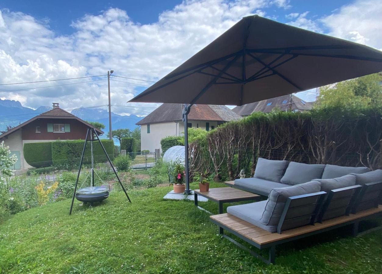 Appartement Au Calme Avec Vue Sur Les Montagnes. Sevrier Exterior photo